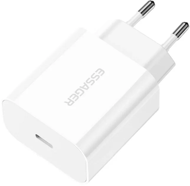 Greitasis Iphone įkroviklis Essager 20 W USB Type C - Lightning, baltas