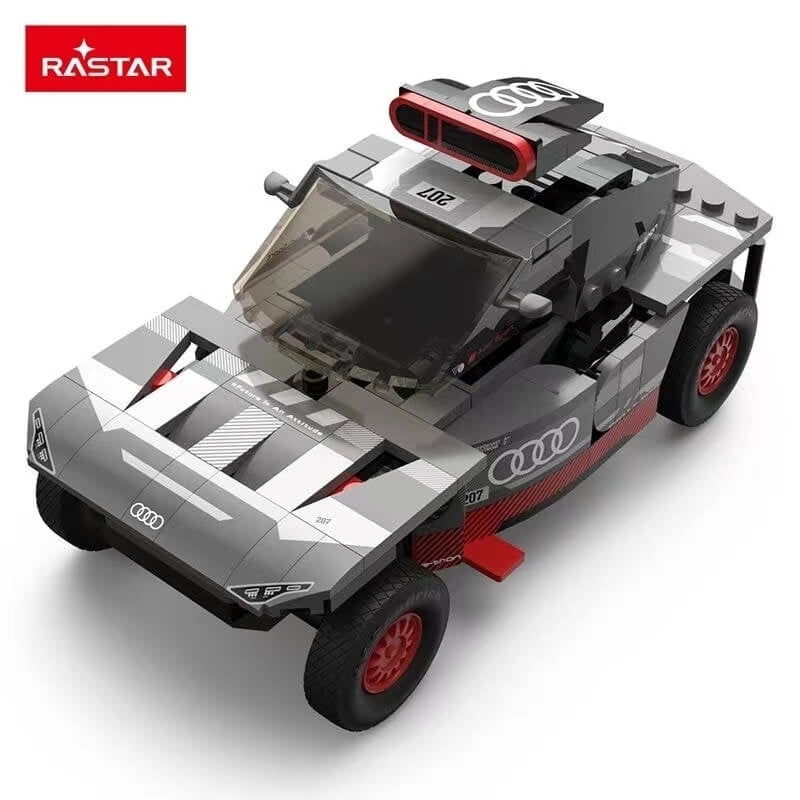 RASTAR 1:30 surenkamas automodelis, konstruktorius Audi RS Q e-tron Dakar