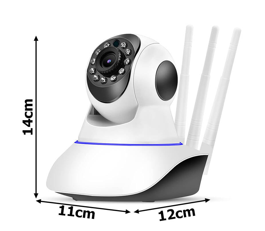 Mobili auklė - stebėjimo kamera 355° su WiFi ir dvipusiu ryšiu